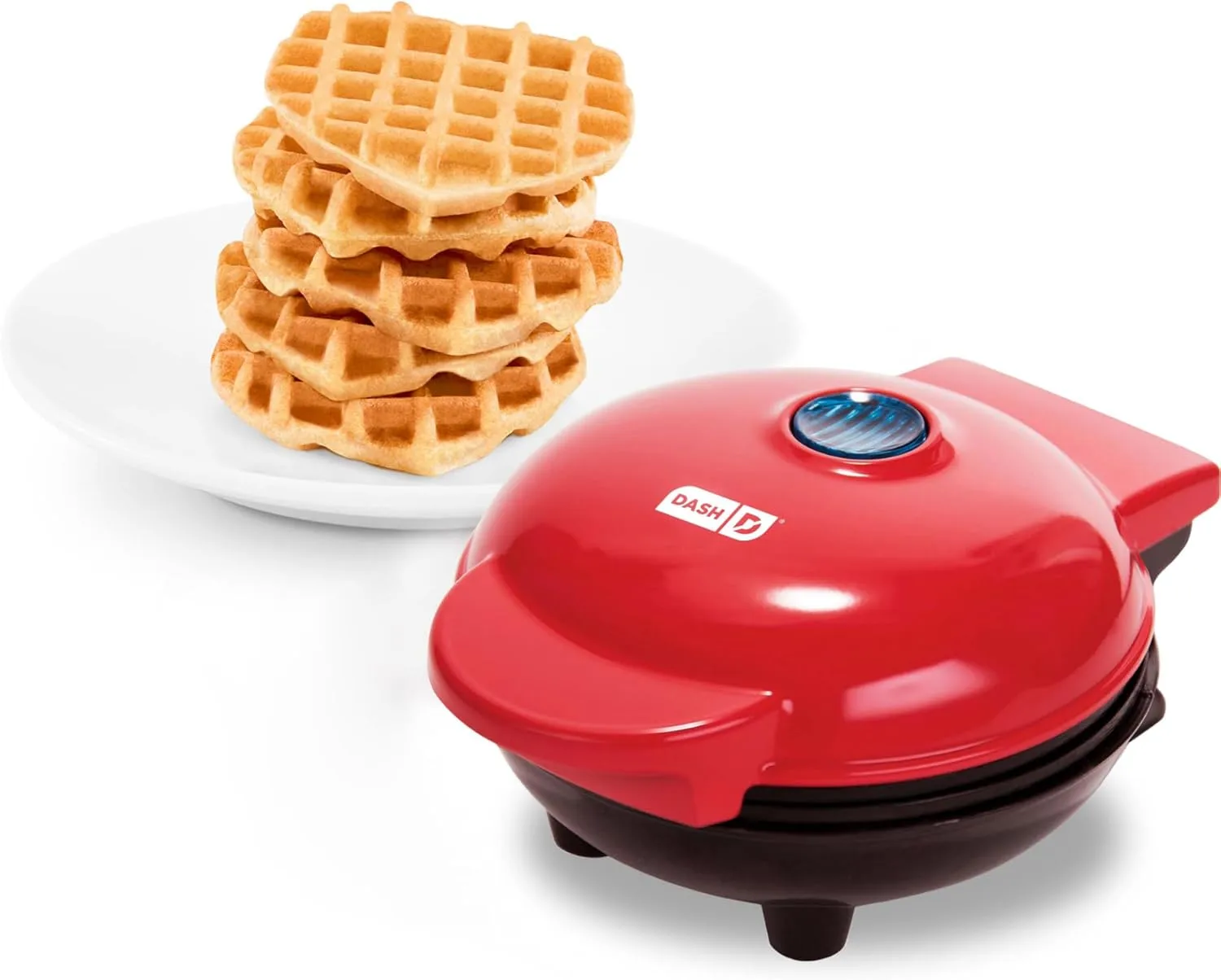 DASH Mini Waffle Maker Review – Small but Full of Love!