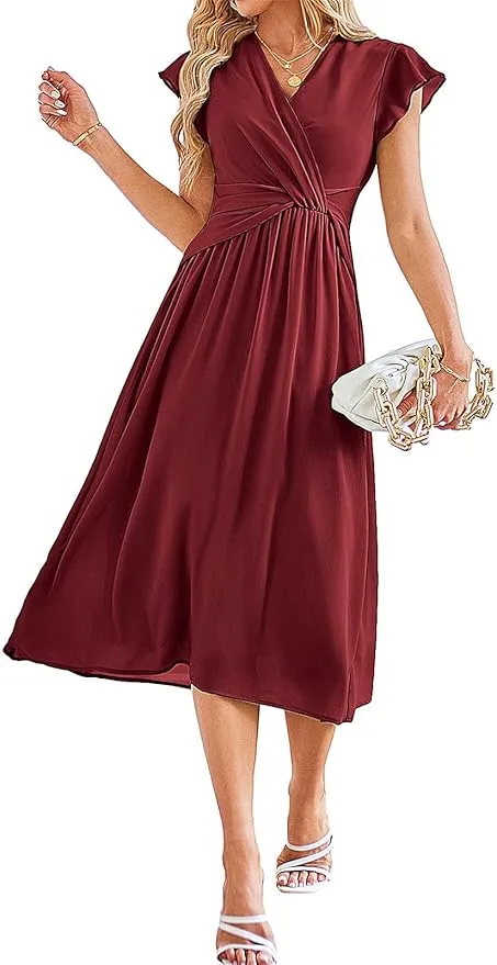 JASAMBAC Women's Maxi Dress Review – Perfect for Weddings & Summer Events