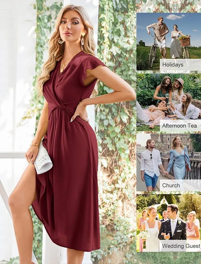 JASAMBAC Women's Maxi Dress Review – Perfect for Weddings & Summer Events